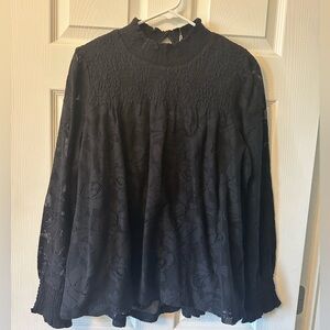 Sundance Black Lace Women's Top